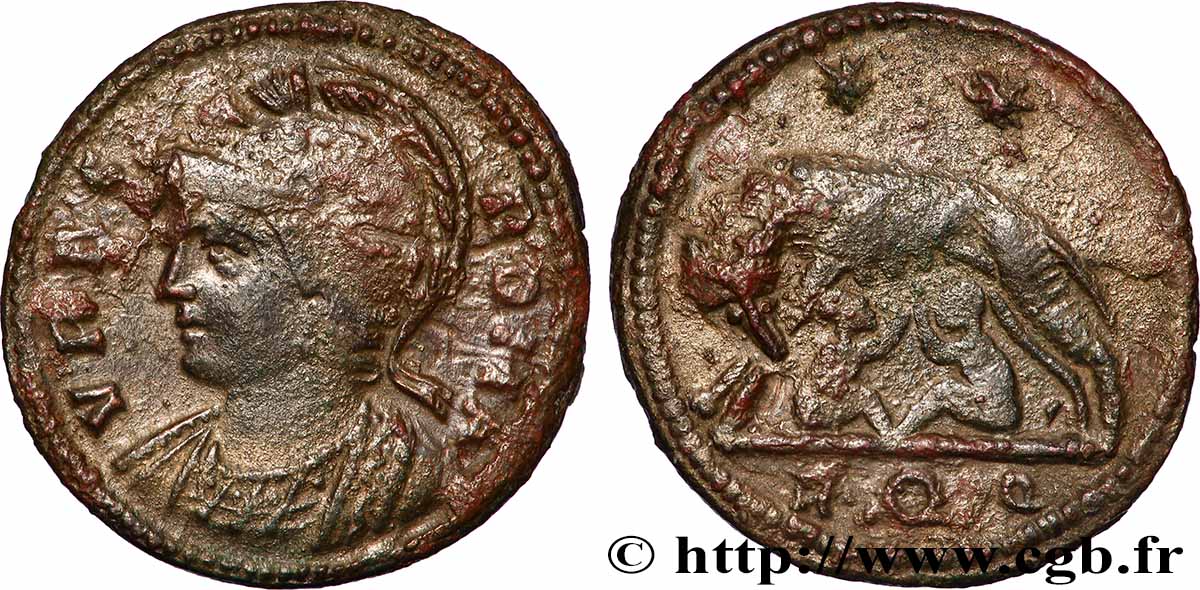 ROMA Centenionalis ou nummus AU