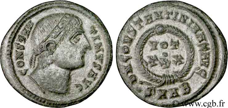 CONSTANTIN Ier LE GRAND Centenionalis ou nummus FDC