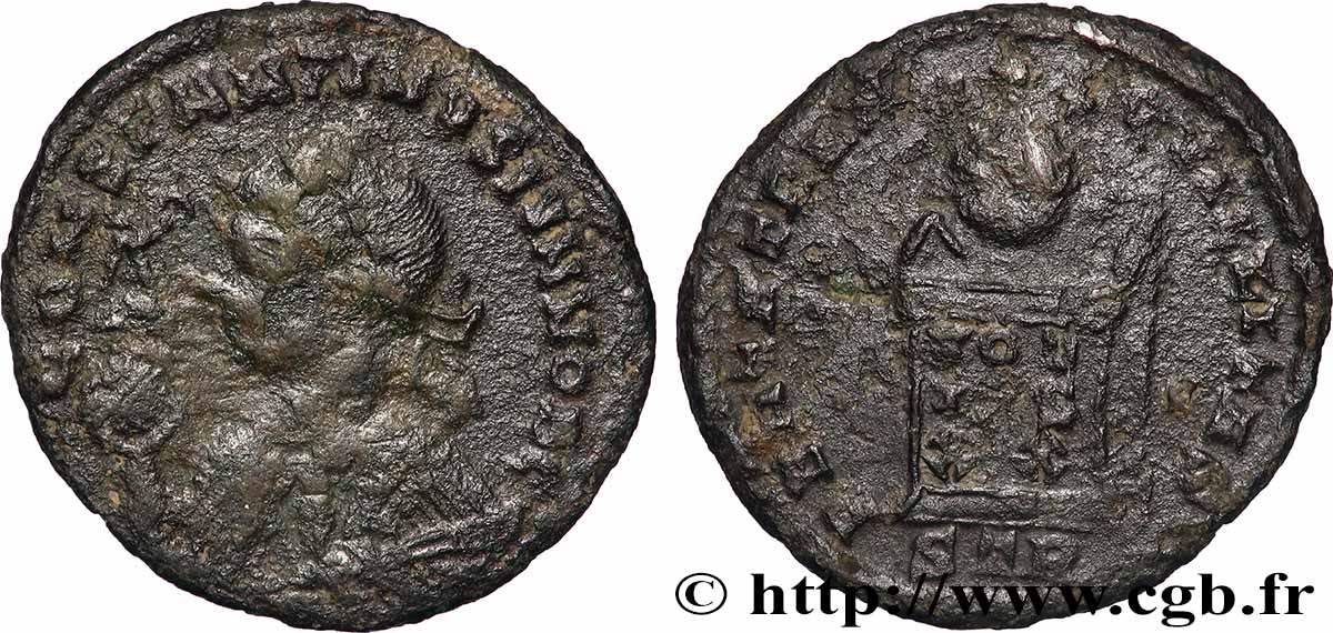 CONSTANTINE II Centenionalis ou nummus VF