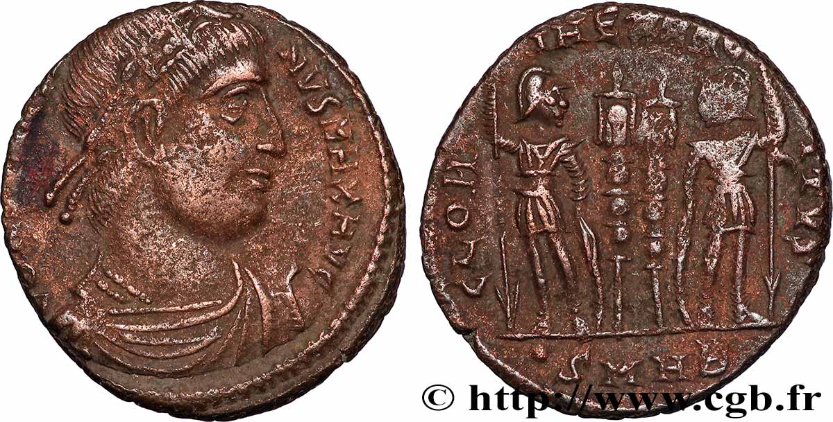 COSTANTINO I IL GRANDE Centenionalis ou nummus q.SPL