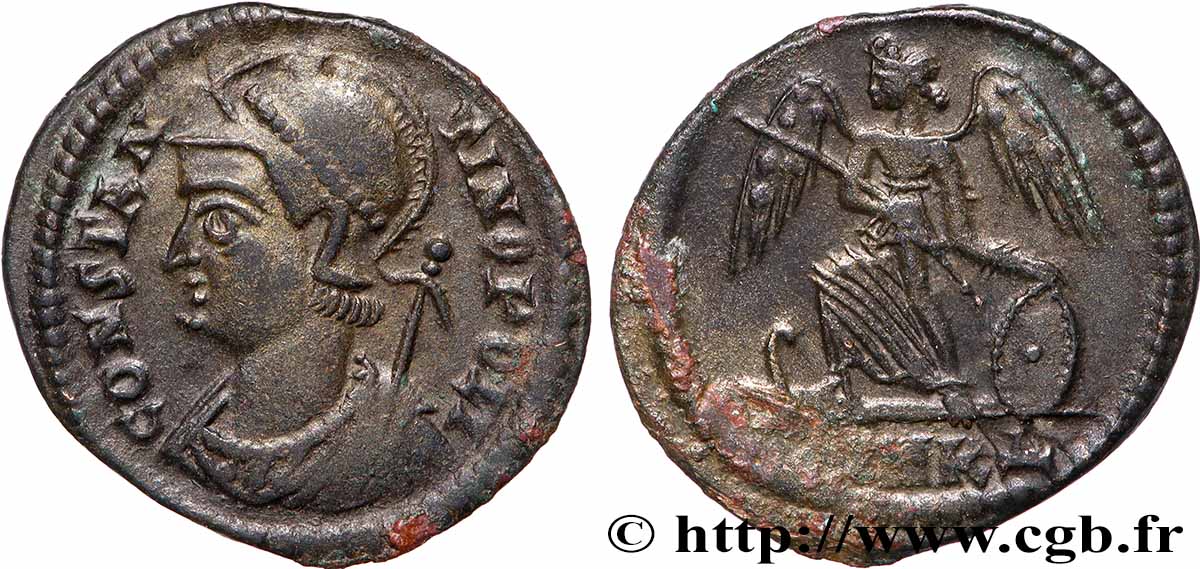 CONSTANTINOPOLIS Centenionalis ou nummus AU