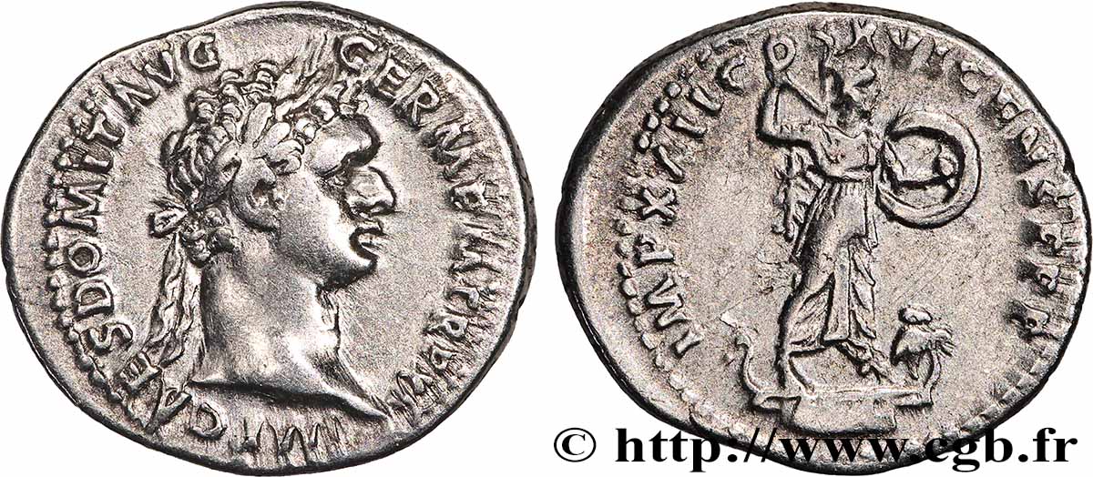 DOMITIANUS Denier AU/AU
