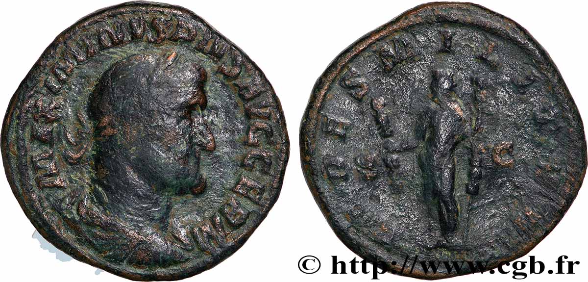 MAXIMINUS I Sesterce VF