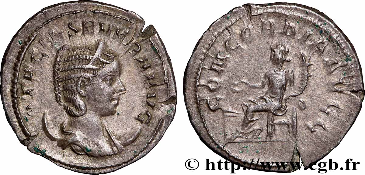 OTACILIA SEVERA Antoninien TTB+