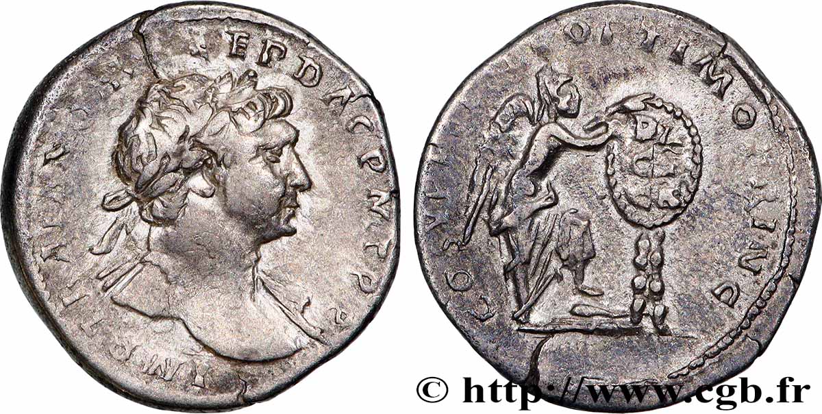 TRAJANUS Denier XF