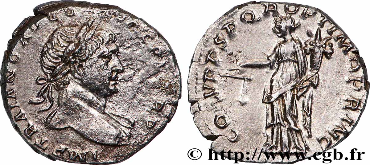 TRAJANUS Denier AU