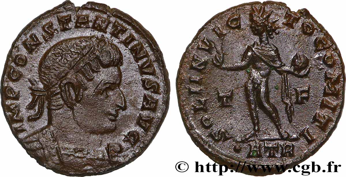 CONSTANTINE I THE GREAT Follis ou nummus AU