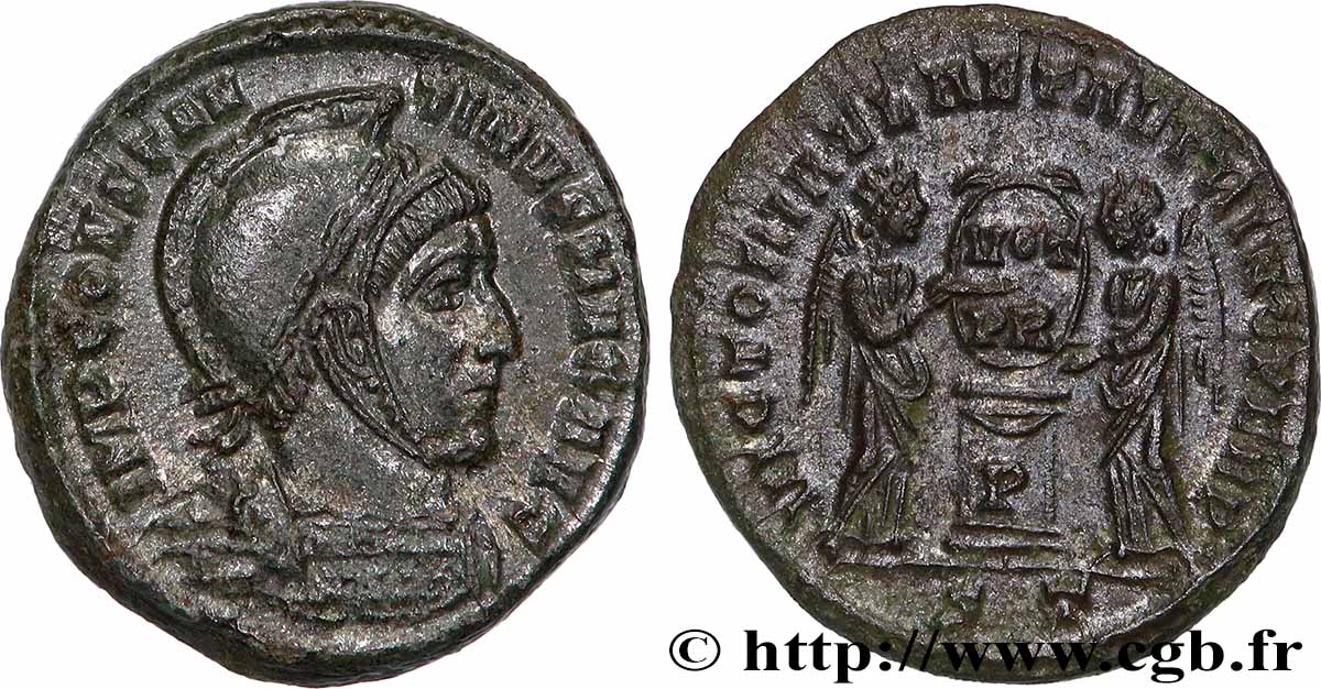 CONSTANTIN Ier LE GRAND Centenionalis ou nummus TTB+/SUP