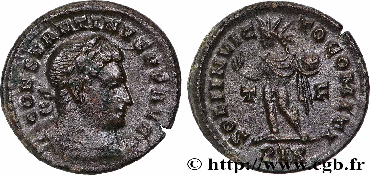 CONSTANTIN Ier LE GRAND Follis ou nummus TTB+