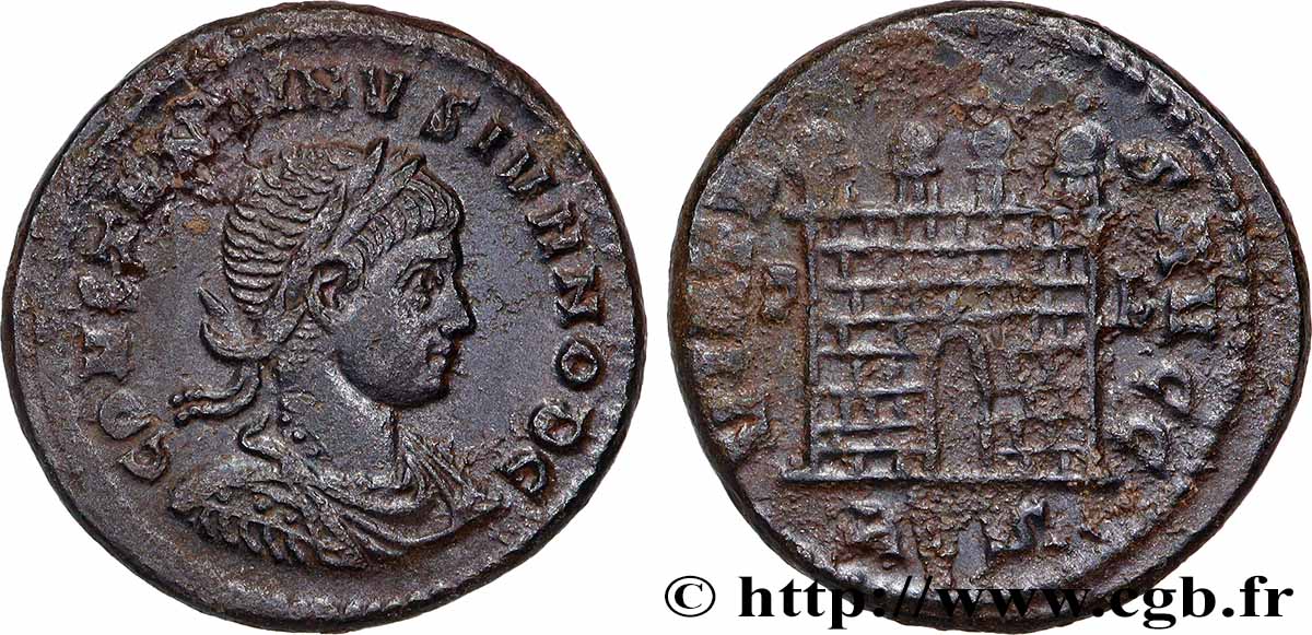 CONSTANTINE II Centenionalis ou nummus AU