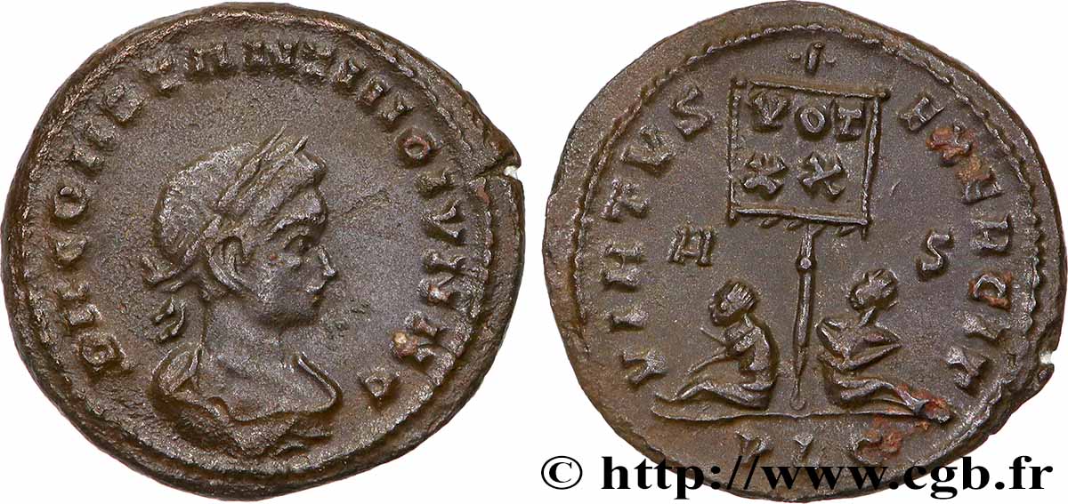 COSTANTINO II Centenionalis ou nummus SPL