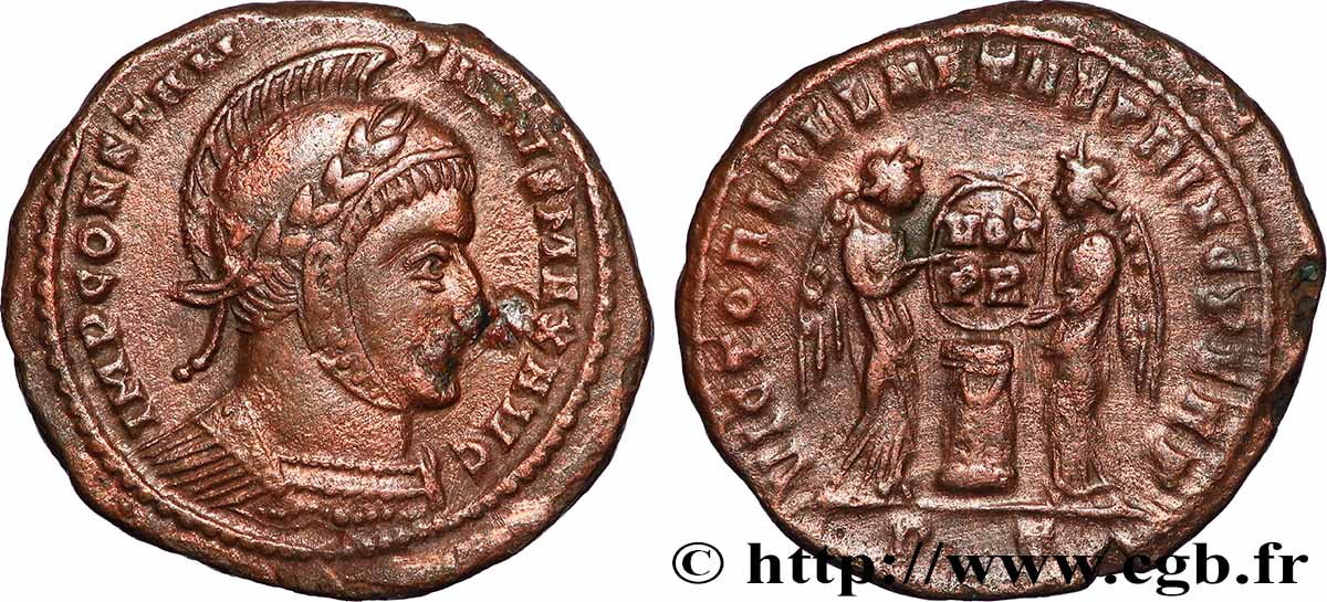 CONSTANTINUS I DER GROßE Centenionalis ou nummus fVZ