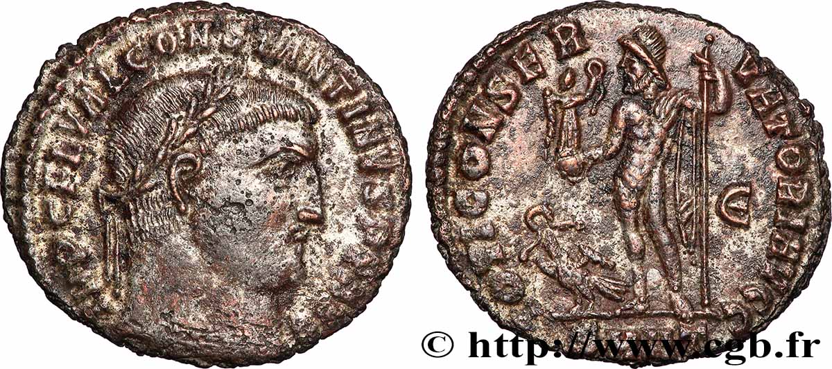 CONSTANTINUS I DER GROßE Follis ou nummus SS