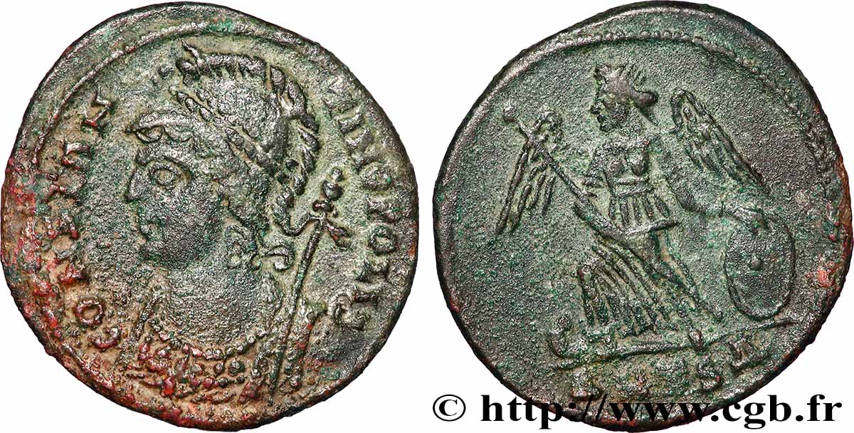 CONSTANTINOPEL Centenionalis ou nummus SS