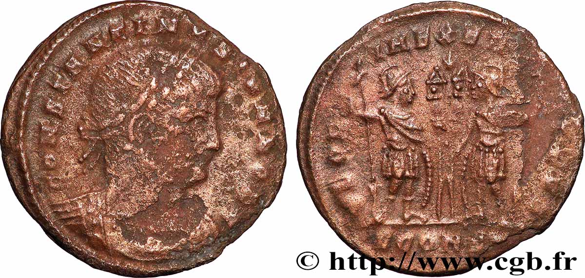 CONSTANTINUS II Centenionalis ou nummus fSS/SS