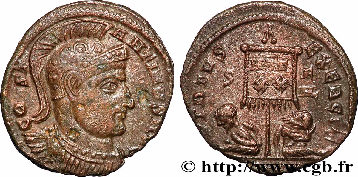 CONSTANTINUS I DER GROßE Centenionalis ou nummus fVZ