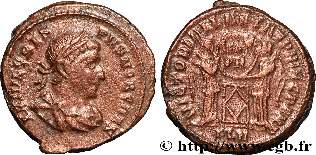 CRISPUS Centenionalis ou nummus TTB