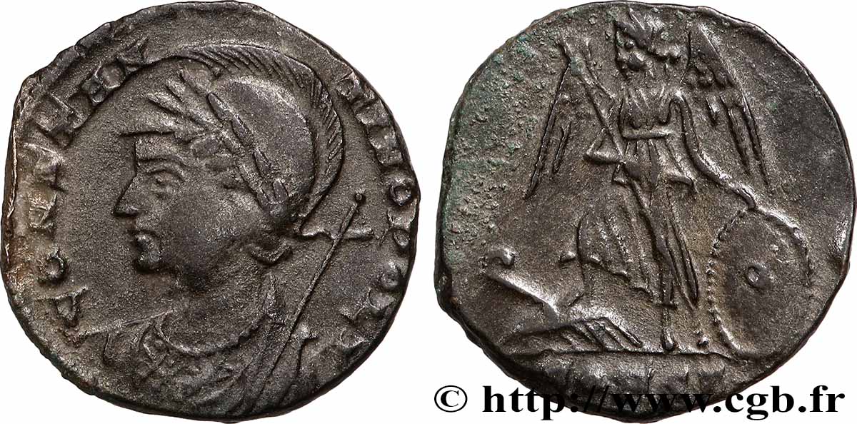 CONSTANTINOPEL Centenionalis ou nummus SS