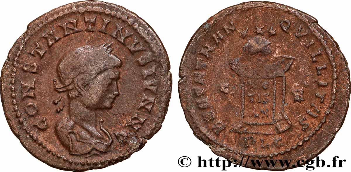 COSTANTINO II Centenionalis ou nummus BB