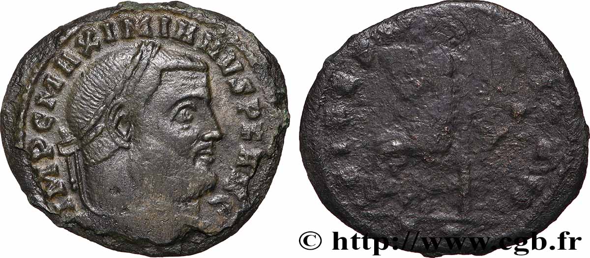 GALERIUS Follis ou nummus SS/S