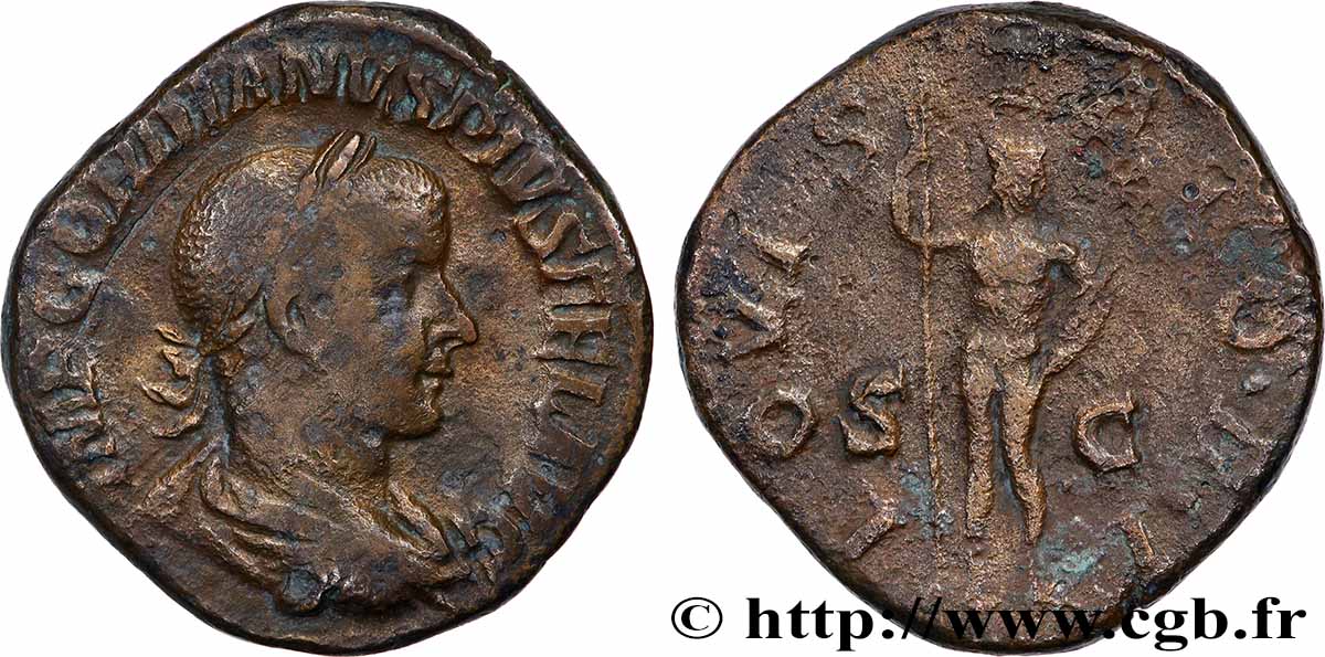 GORDIAN III Sesterce XF/VF