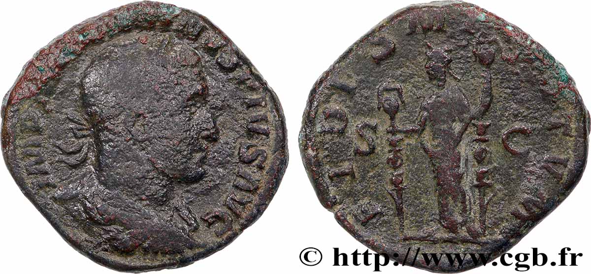 PHILIPPUS Sesterce VF