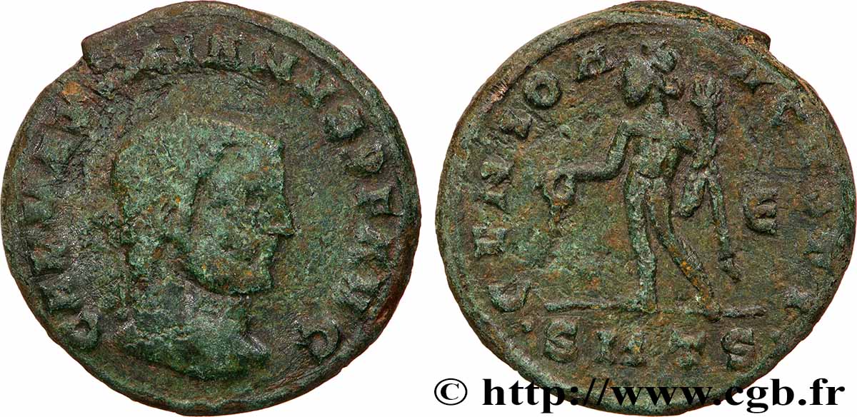 GALERIUS Follis ou nummus S