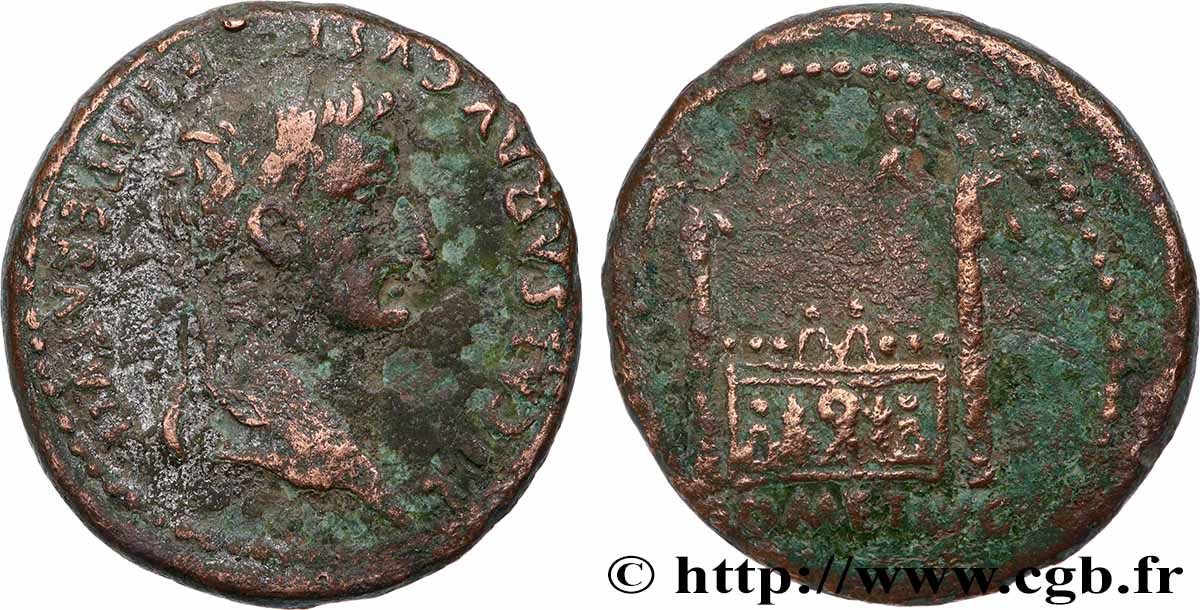 TIBERIUS As à l autel de Lyon VF