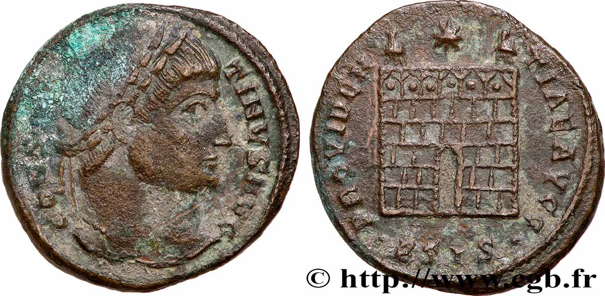 CONSTANTINUS I DER GROßE Centenionalis ou nummus fSS/fVZ
