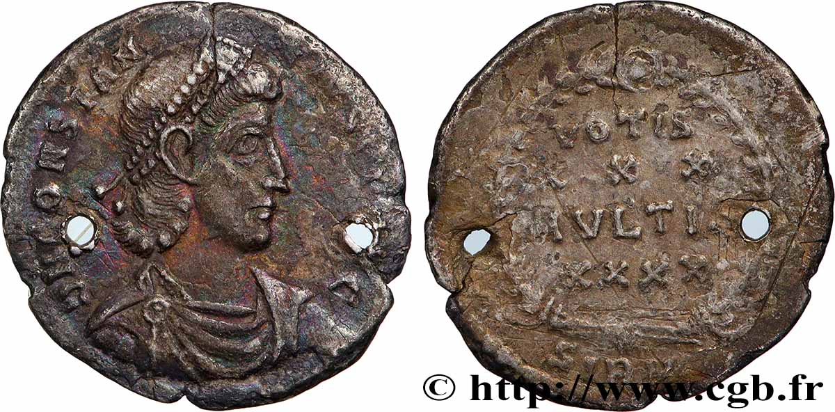 CONSTANTIUS II Silique VF