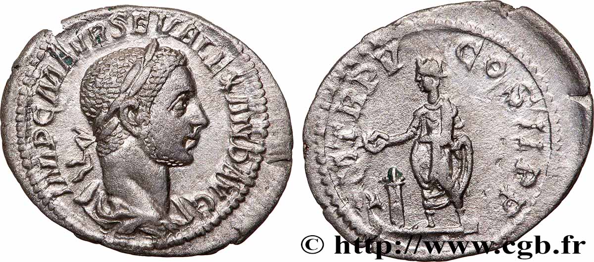 SEVERUS ALEXANDER Denier AU