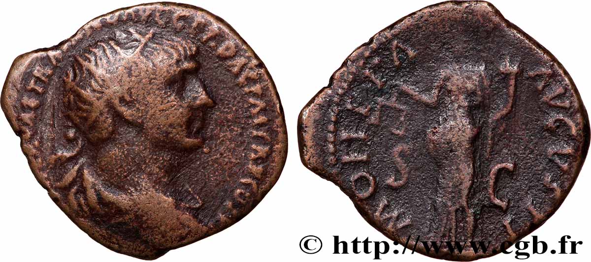 TRAJANUS Dupondius VF