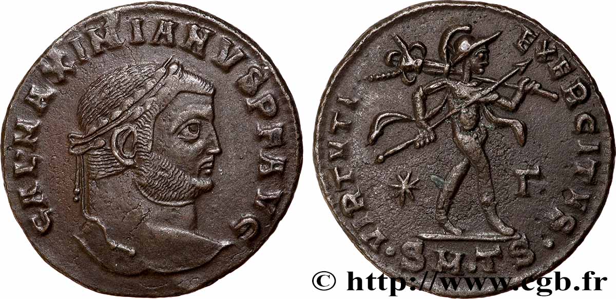 GALERIUS Follis ou nummus VZ
