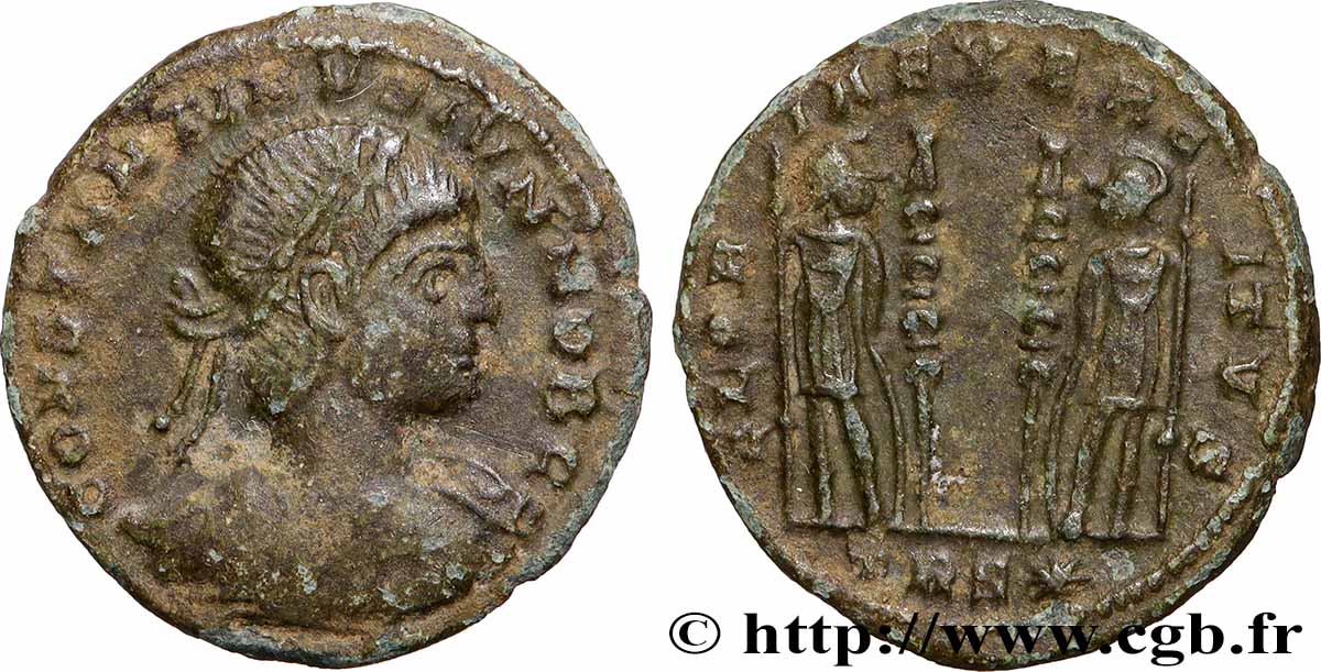 CONSTANTINUS II Centenionalis ou nummus fSS