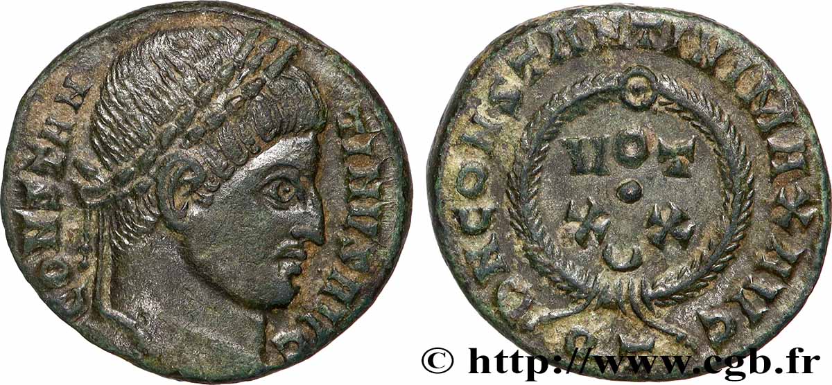 CONSTANTINUS I DER GROßE Centenionalis ou nummus SS