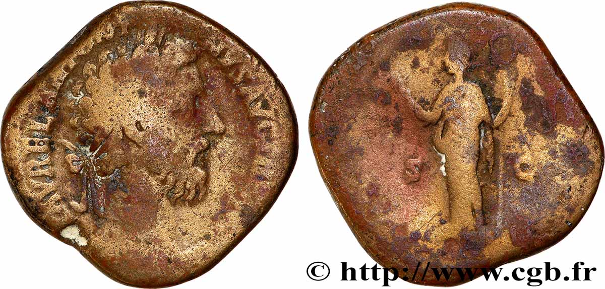 MARCO AURELIO Sesterce BC