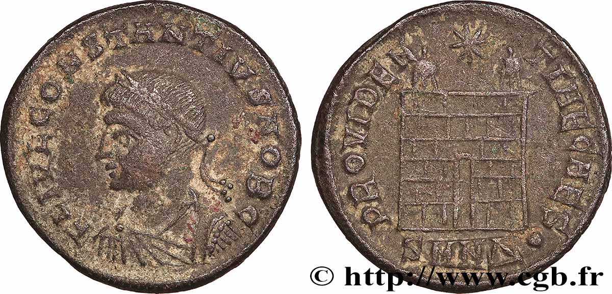 CONSTANTIUS II Centenionalis ou nummus SS