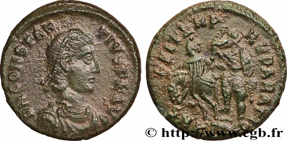 CONSTANTIUS II Maiorina réduite XF