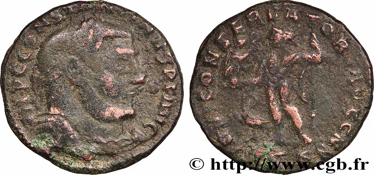 CONSTANTINUS I DER GROßE Follis ou nummus S/fSS
