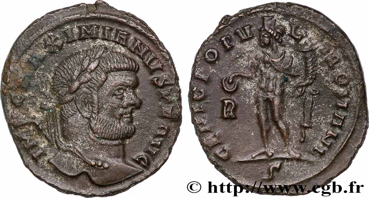 MAXIMIANUS HERCULIUS Follis ou nummus fVZ