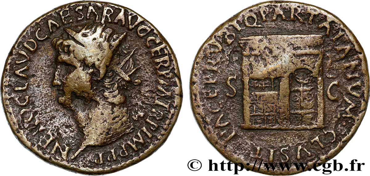 NÉRON Dupondius TTB
