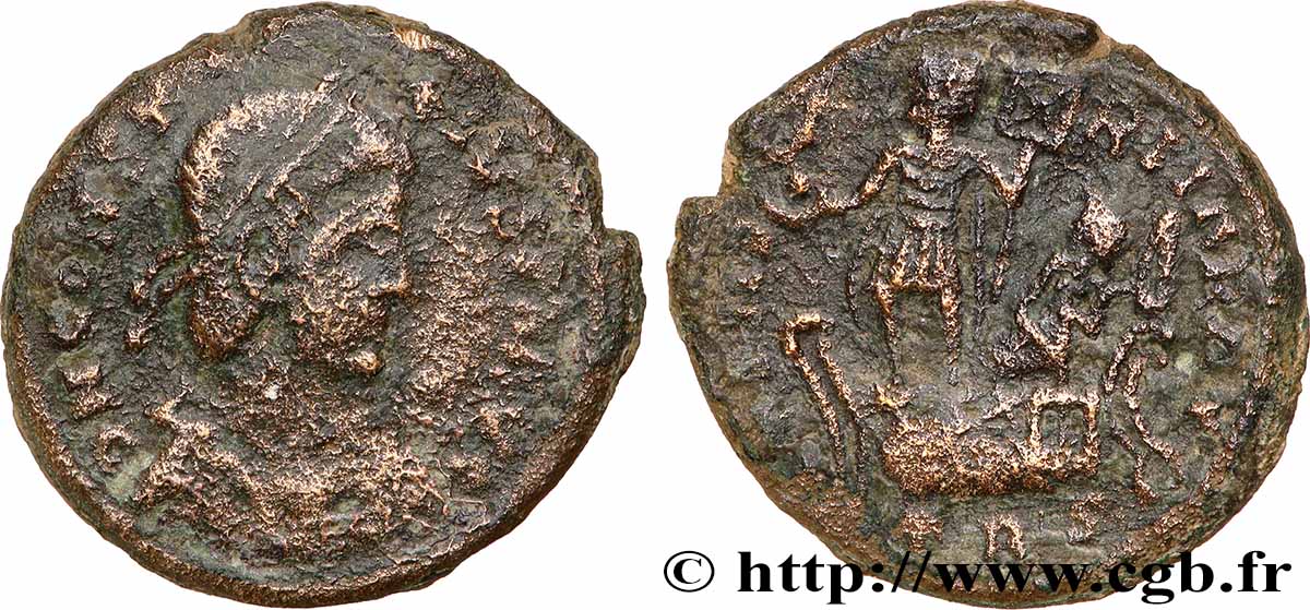 CONSTANTIUS II Maiorina VF
