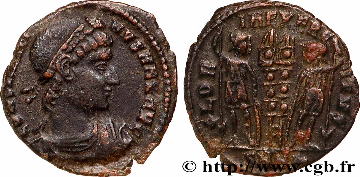 CONSTANTINUS I DER GROßE Centenionalis ou nummus fVZ