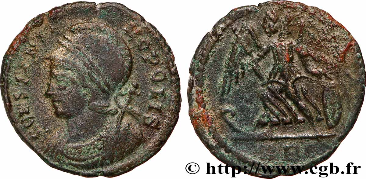 CONSTANTINOPEL Centenionalis ou nummus SS
