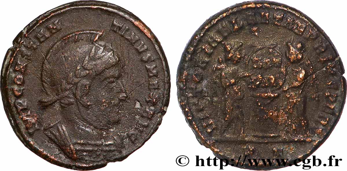 CONSTANTINE I THE GREAT Centenionalis ou nummus XF