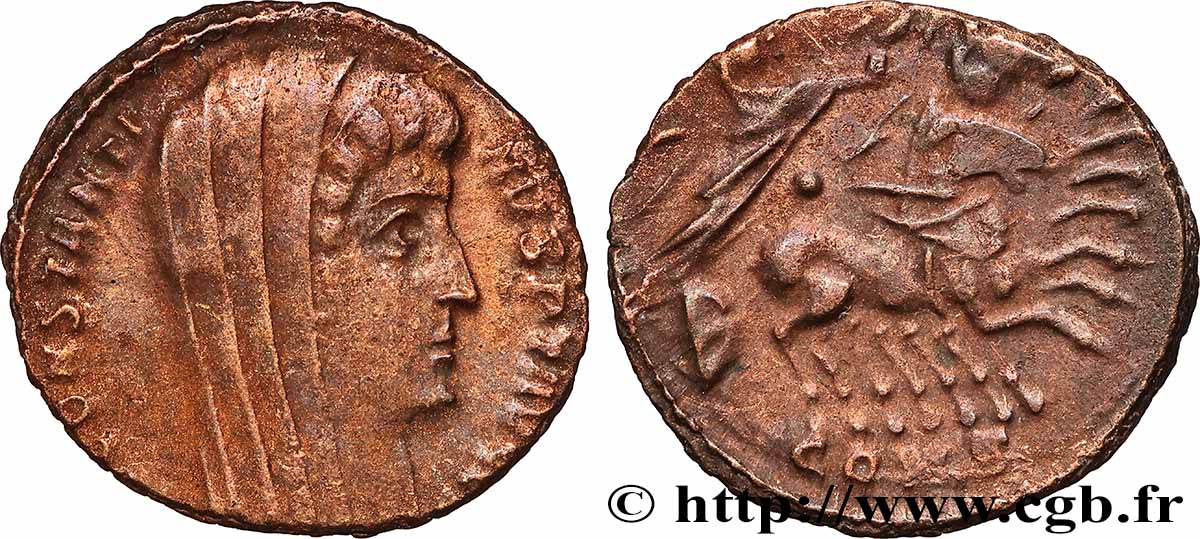 CONSTANTINUS I DER GROßE Centenionalis ou nummus SS