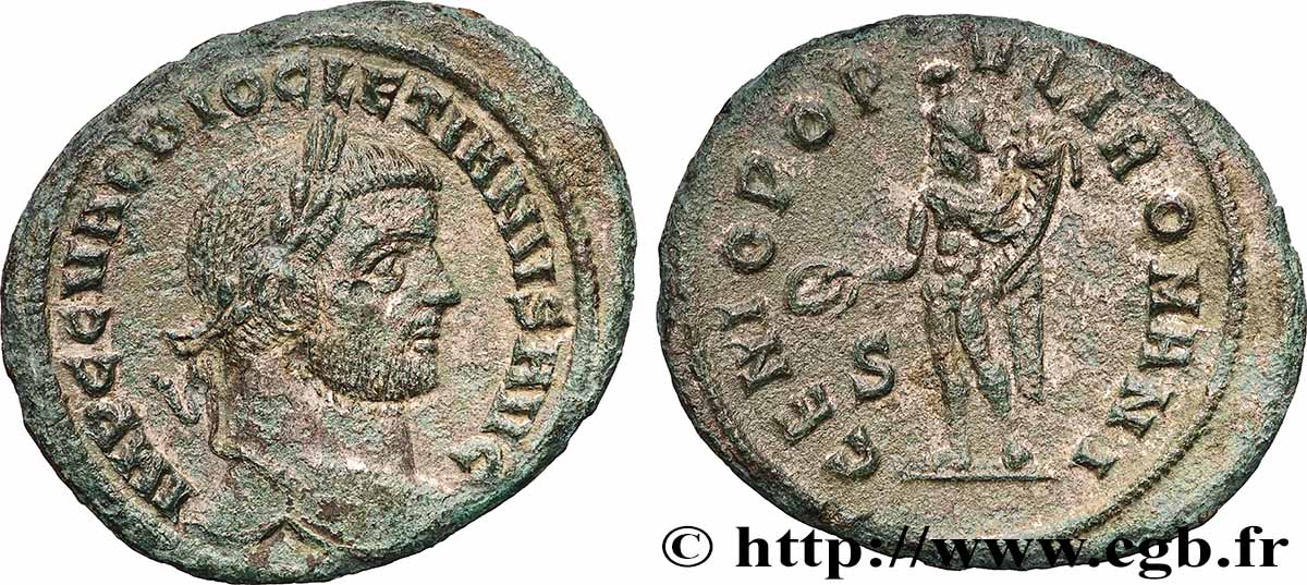 DIOCLETIANUS Follis ou nummus fVZ