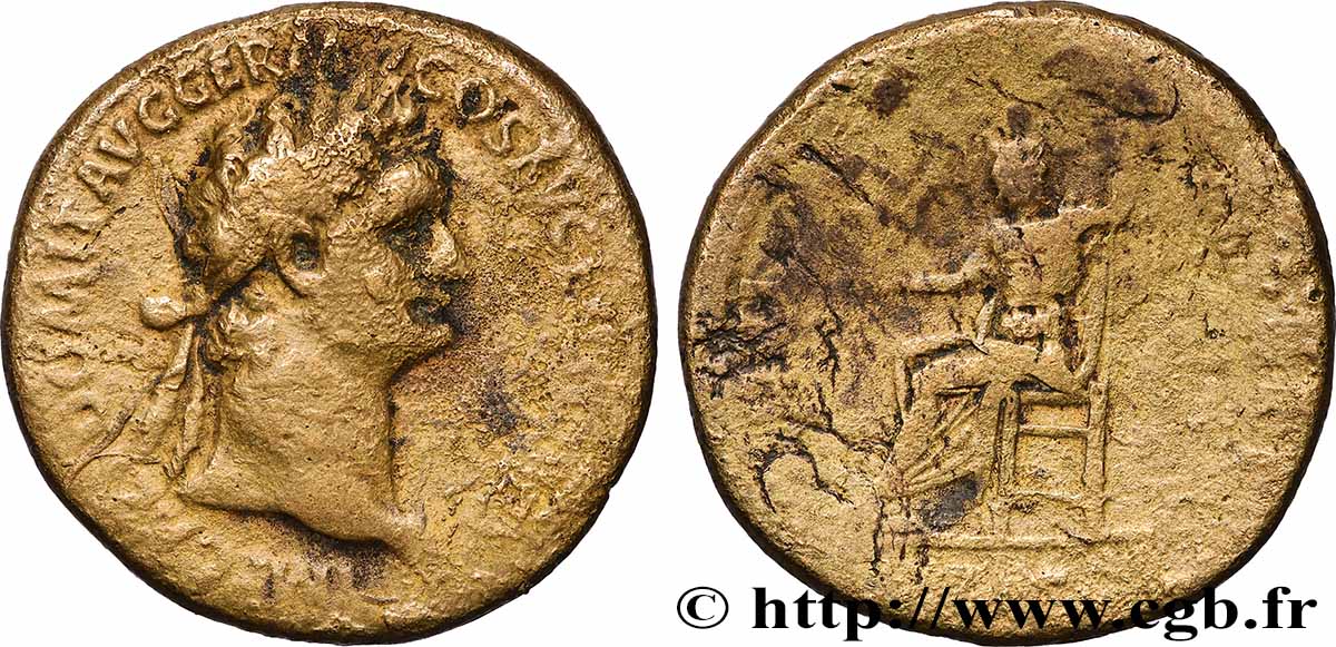 DOMITIANUS Sesterce fSS/S