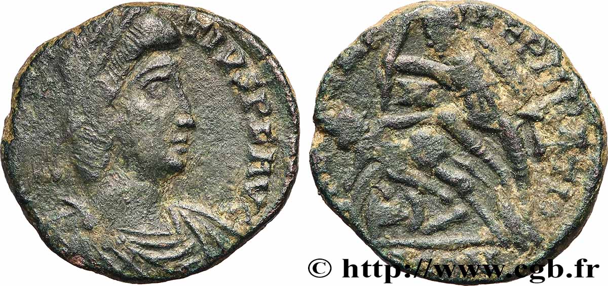 CONSTANTIUS II Maiorina réduite XF