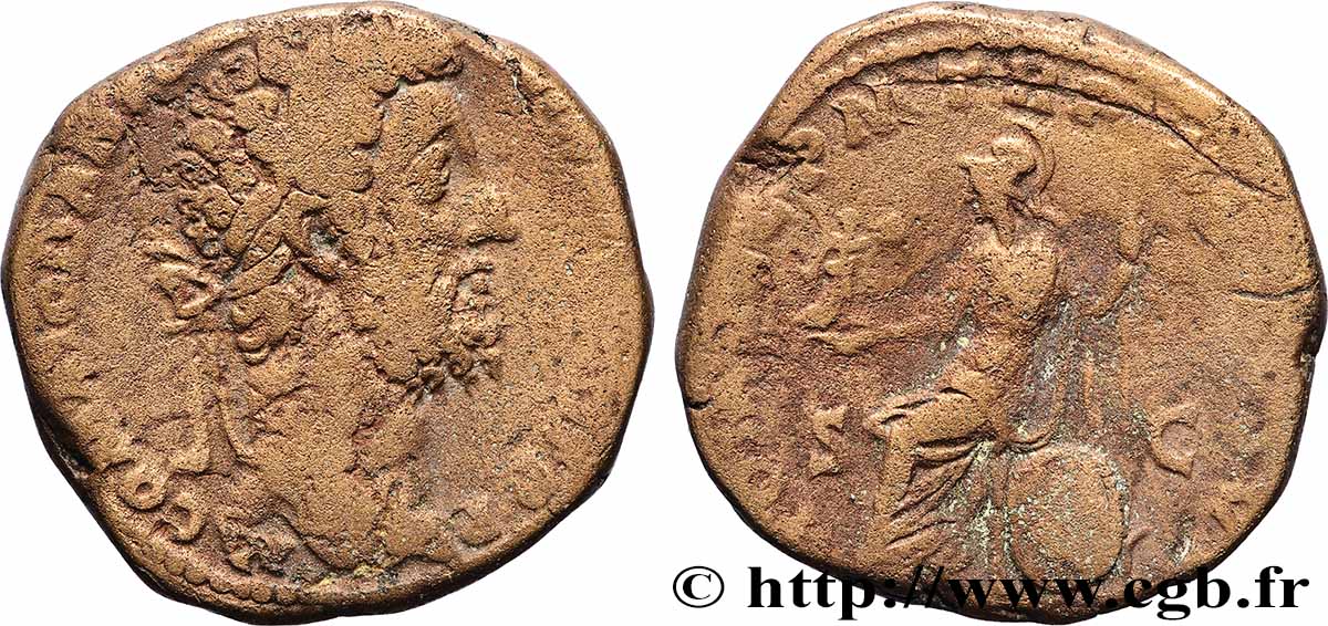COMMODUS Sesterce S